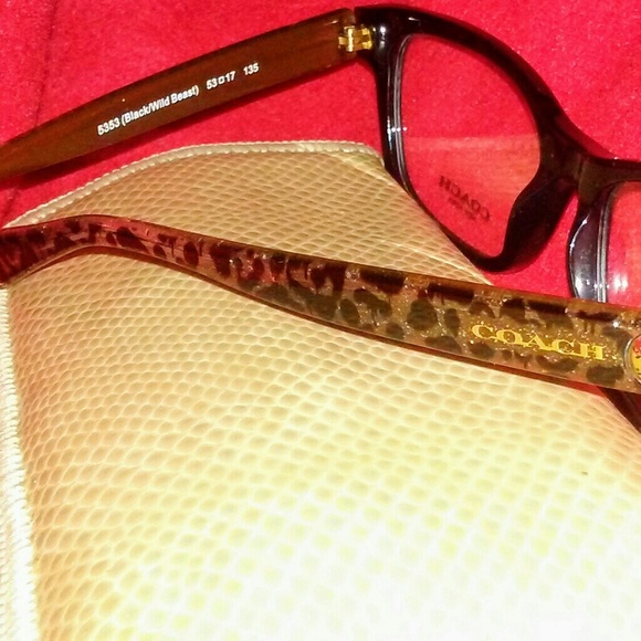 Designer Coach Eyeglasses - Picture 3 of 3