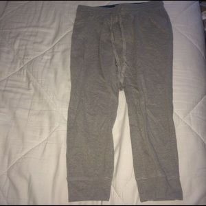 Gray joggers