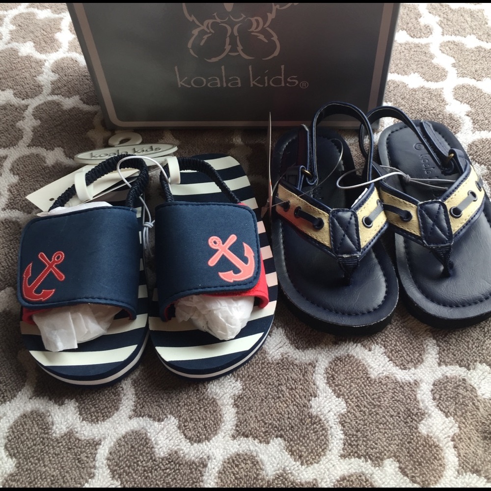 NWT Koala Kids Baby Sz 5/6 & 6 sandal/swim shoe
