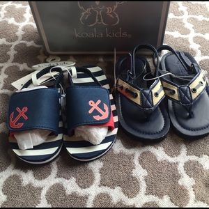 NWT Koala Kids Baby Sz 5/6 & 6 sandal/swim shoe