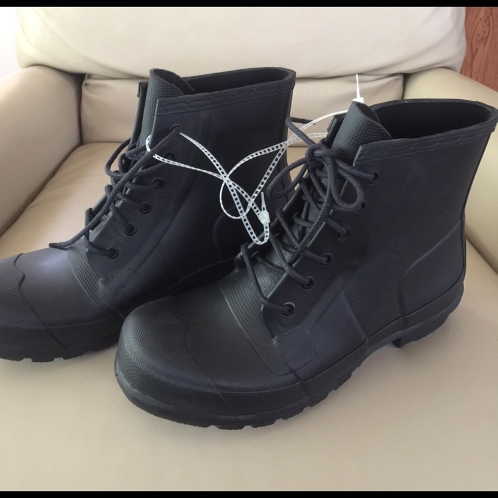 Awesome Hunter ankle rain boots 10