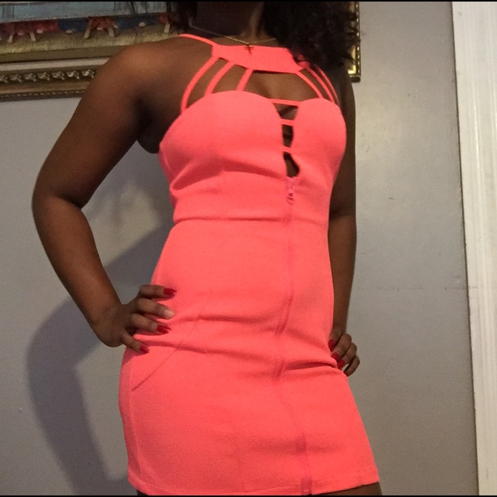 Pink small party dress