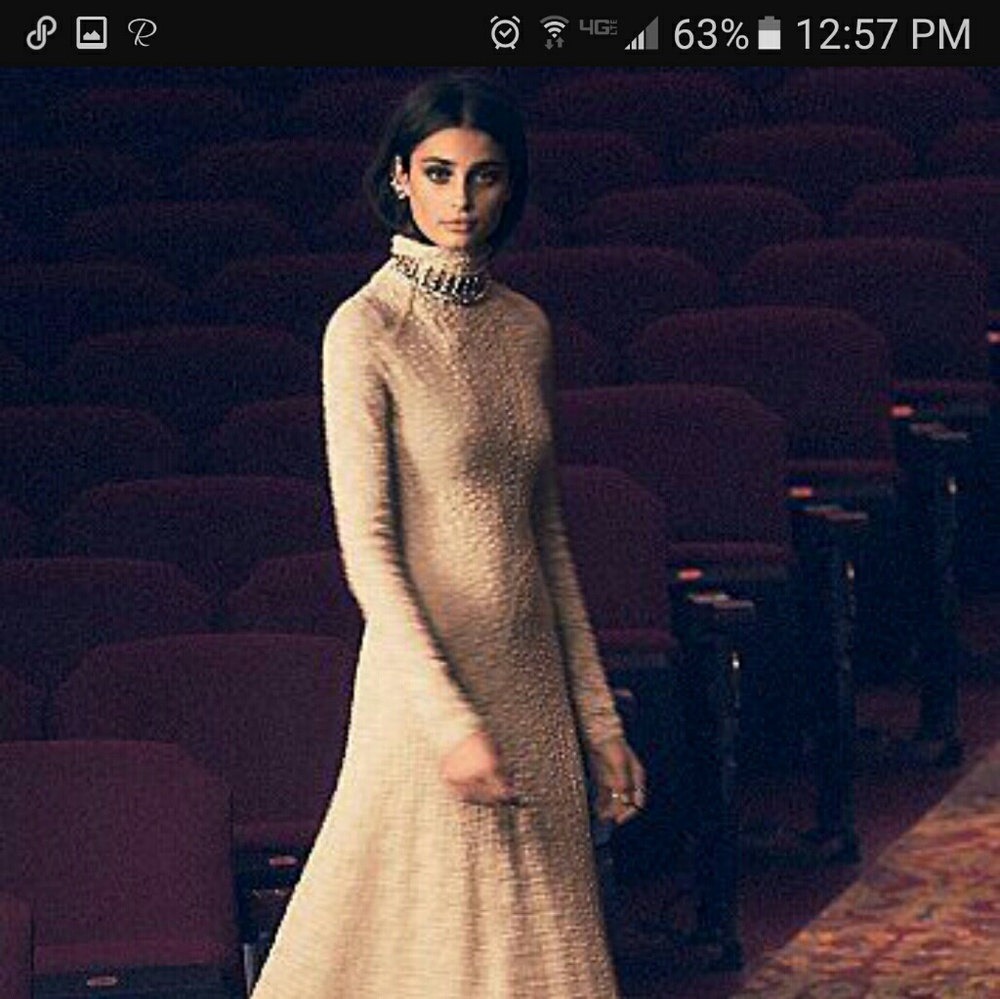 Free People Victorian dress- Oatmeal color
