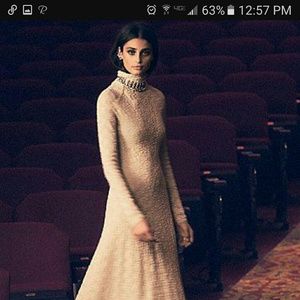 Free People Victorian dress- Oatmeal color