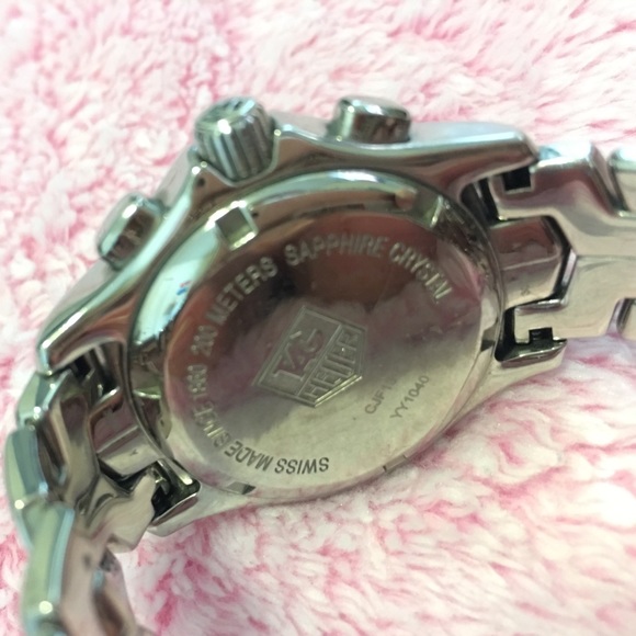 Tag Heuer Link Chrono Diamond Women's Watch - Picture 2 of 4