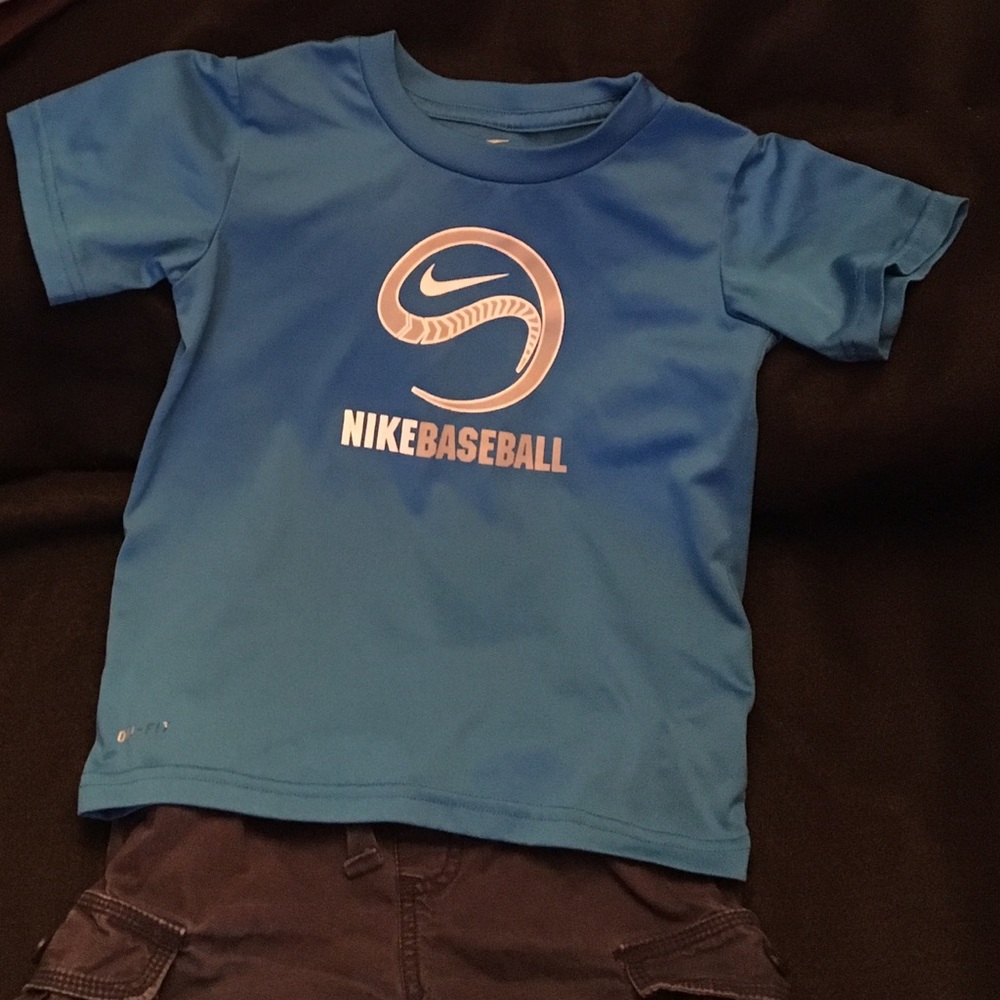 Nike dri-fit royal blue sweat absorbing material