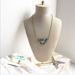 Blue small pendant necklace