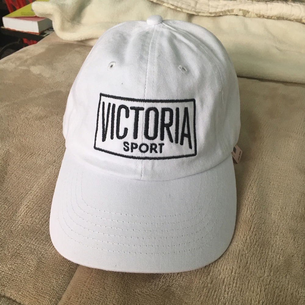 White Victoria's Secret sports hat