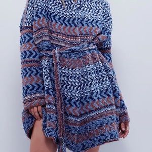 Free People sweater coat - small