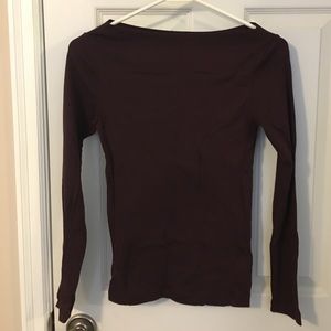 Gap Boat neck long sleeve t-shirt
