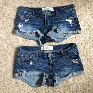 HOLLISTER SHORTS BUNDLE BOTH SIZE 1 - used