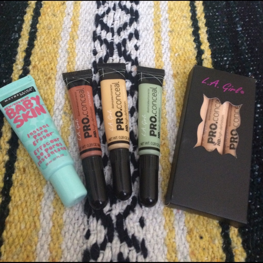 PRO-conceal color correctors etc.