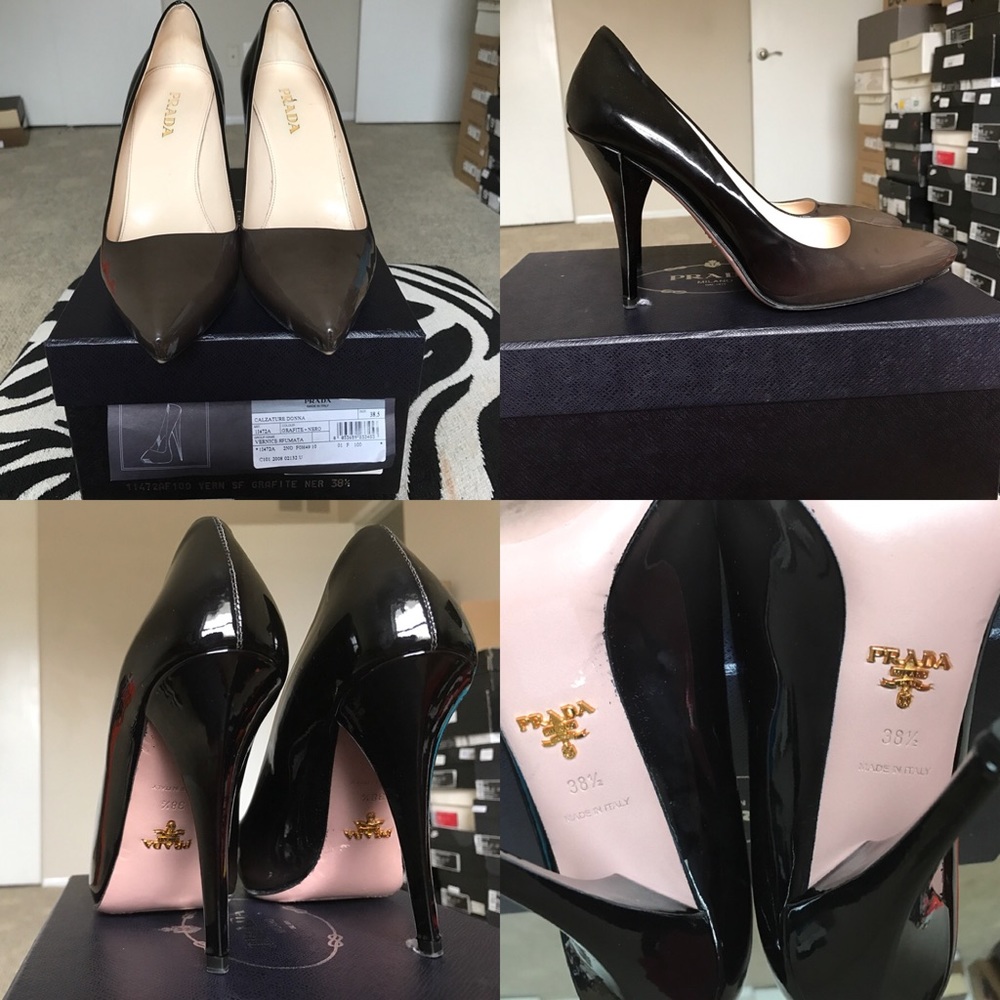 Authentic calzature Donna Prada heel
