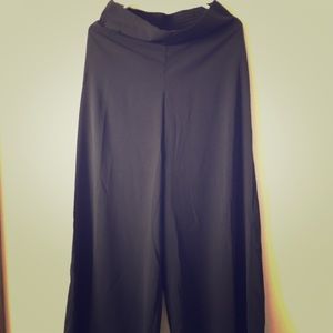 Wide leg dress pants