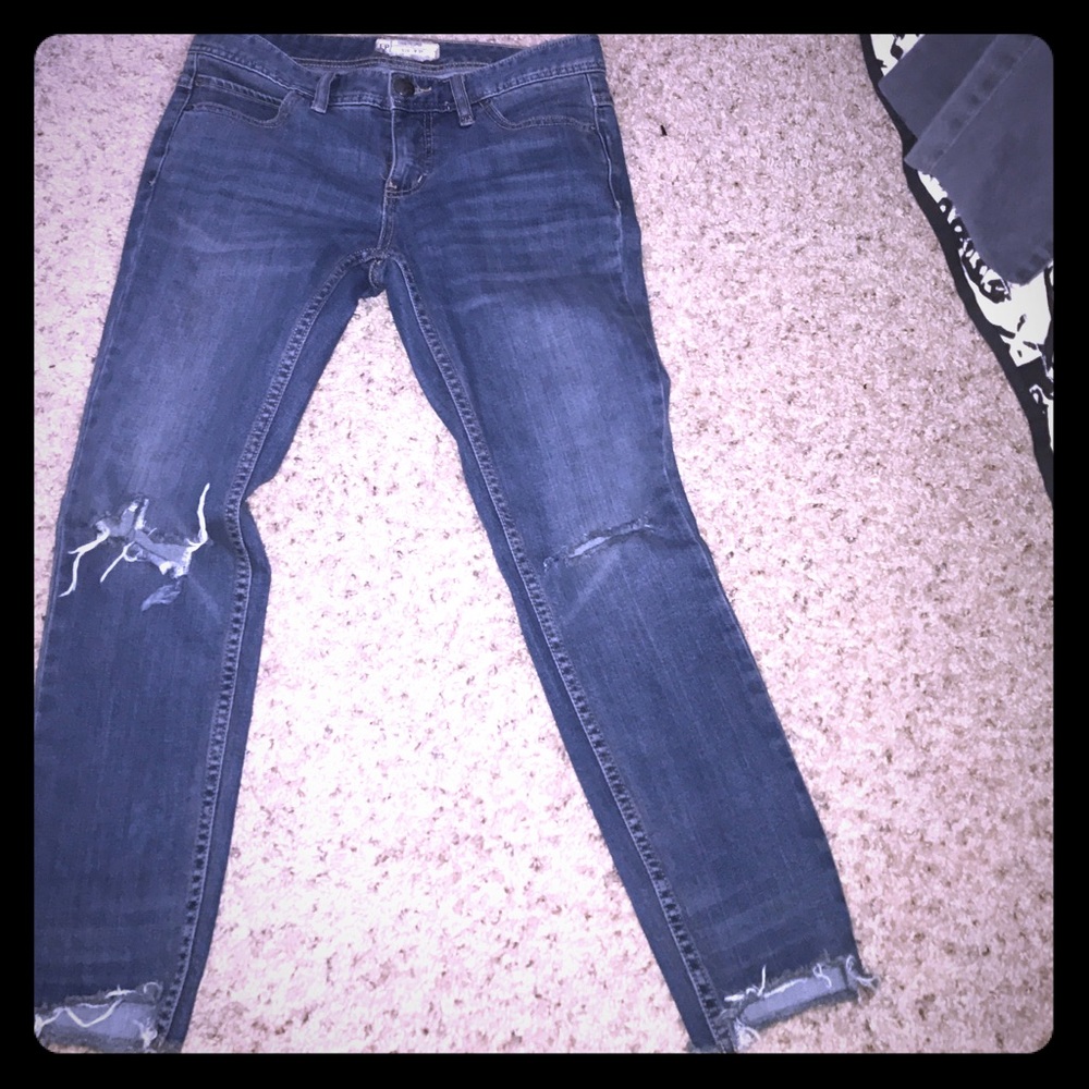 Free People ripped jeans