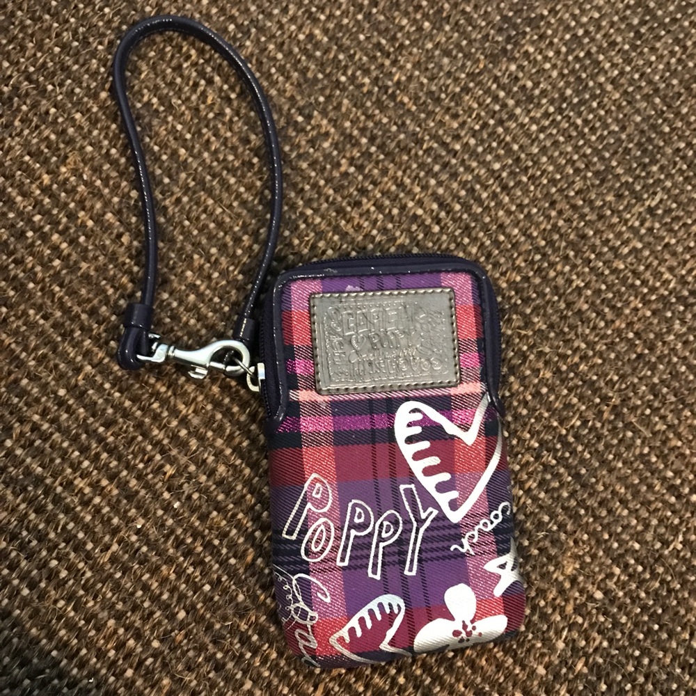 Coach wristlet/wallet