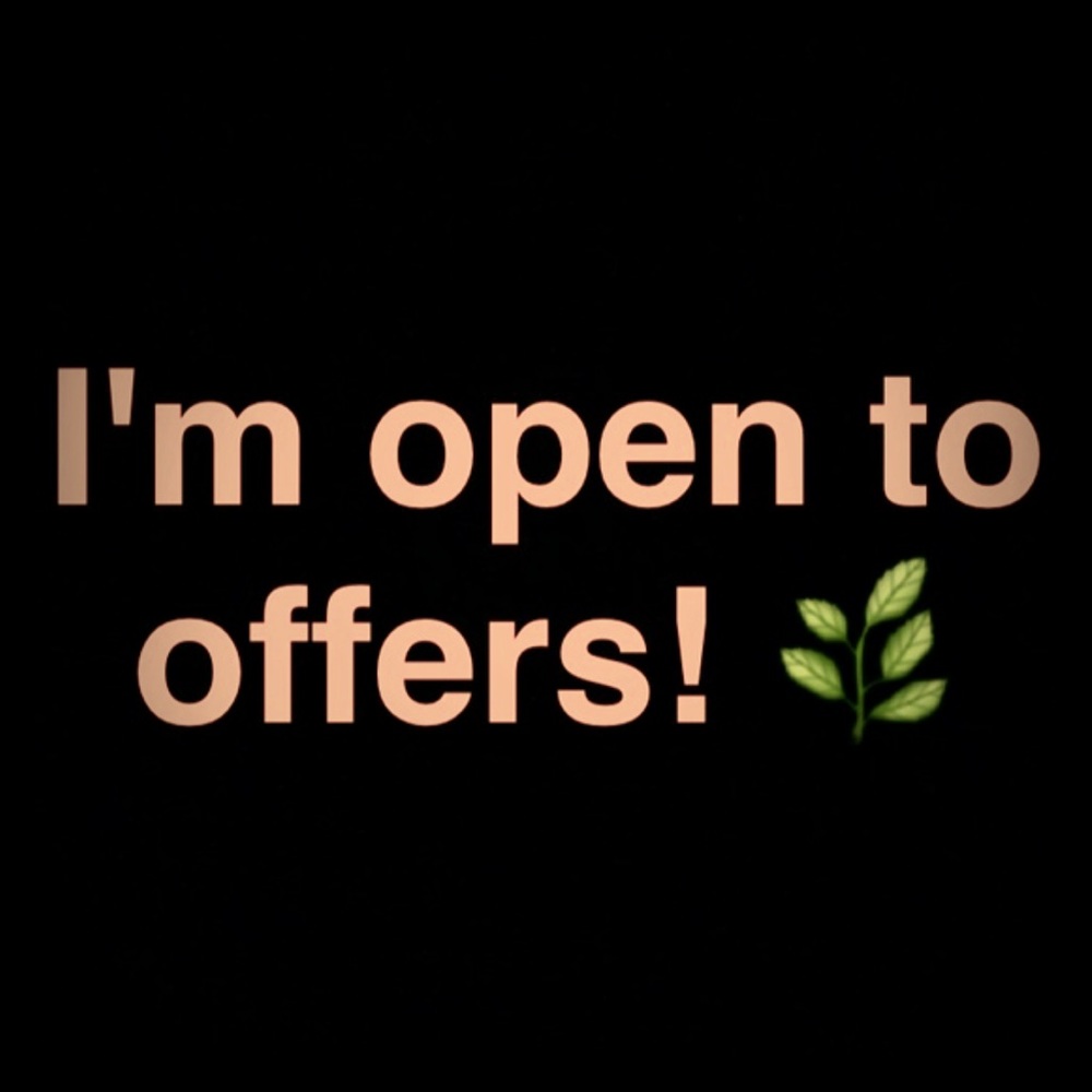 Accepting offers!