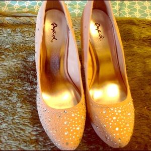 Glamorous high heels