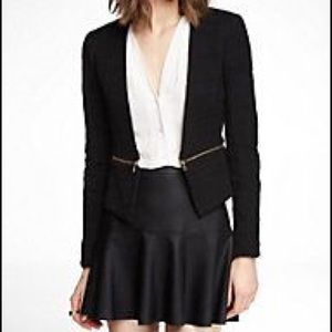 Express tweed blazer