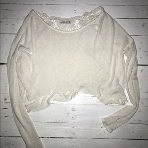 Abercrombie & Fitch crop long sleeve