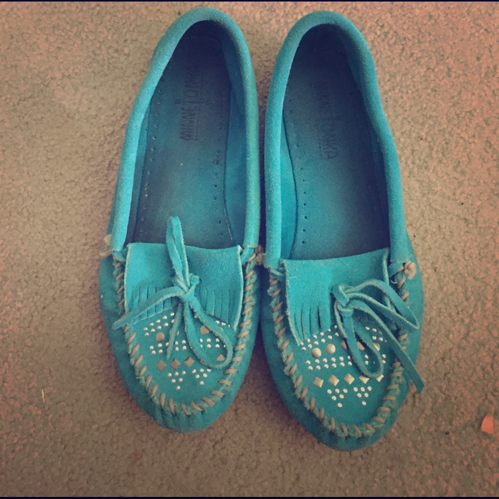 Minnetonka slip ons