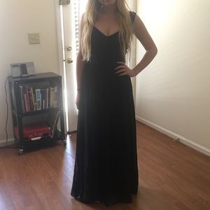 Alfred Angelo Bridesmaid Dress- BLACK