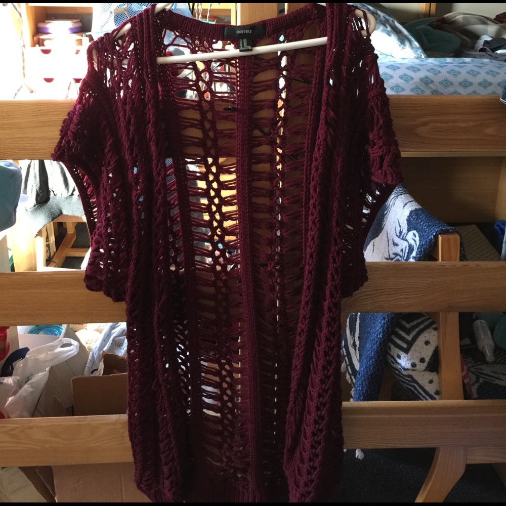 Dark purple tunic, never worn, soft cotton