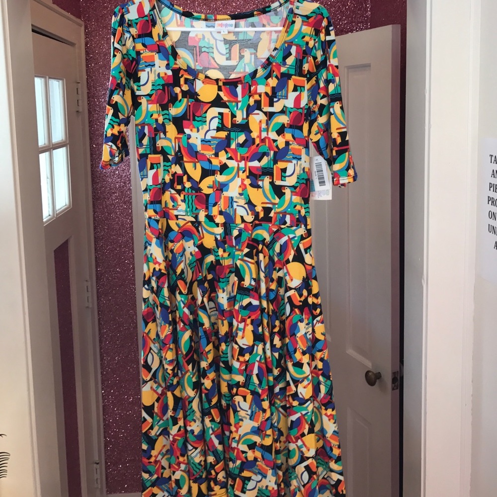 Lularoe Nicole dress L