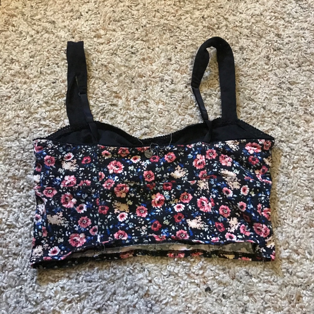 Floral crop top/bralette - Picture 2 of 2