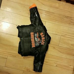 Baby Harley Davidson jacket  for child 18months.