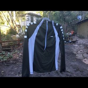 Forest Green Half Zip Jacket