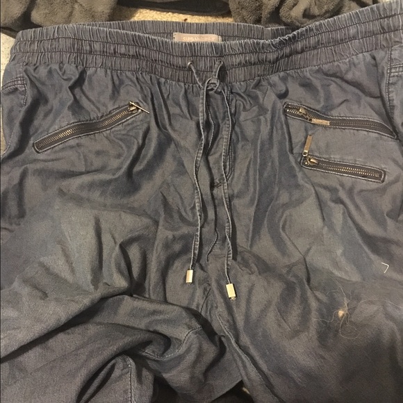 Plus size jean joggers - Picture 2 of 4