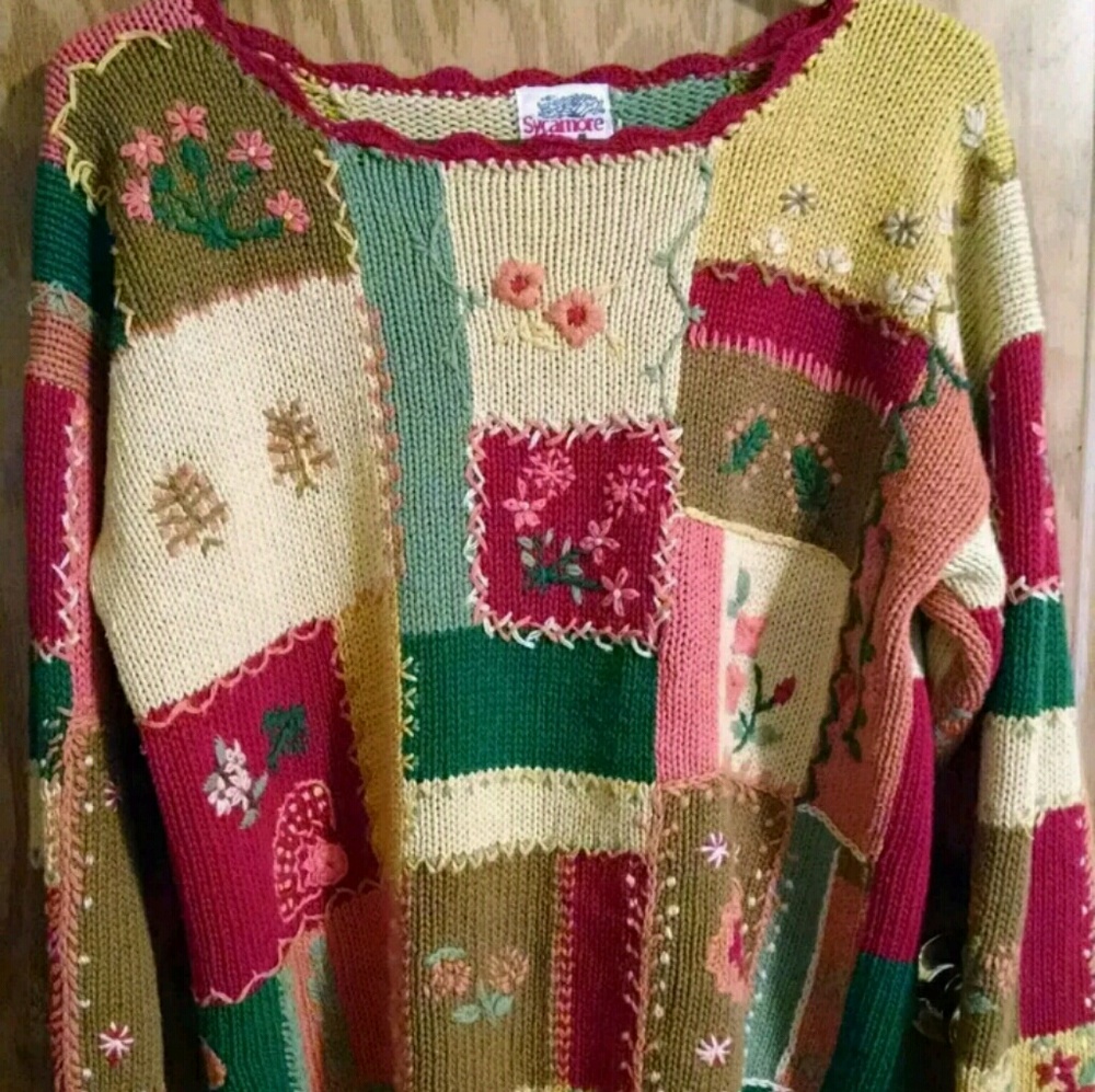 Sycamore medium multi color sweater