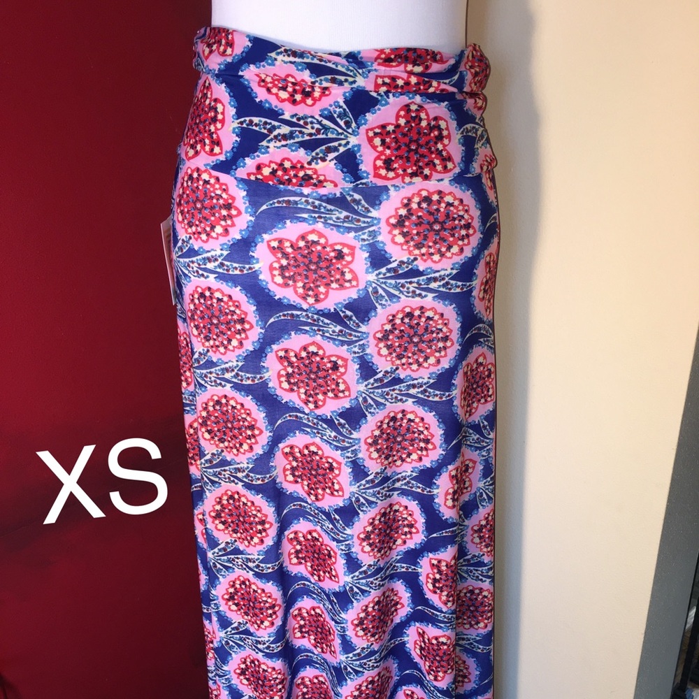 LuLaRoe Maxi Skirt size XS NWT