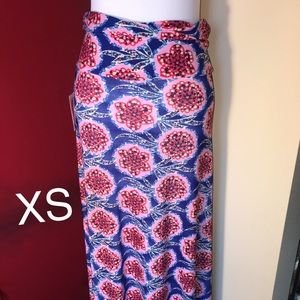 LuLaRoe Maxi Skirt size XS NWT