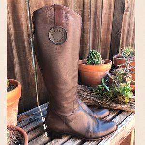 BCBGMAXAZRIA Brown Riding Boots