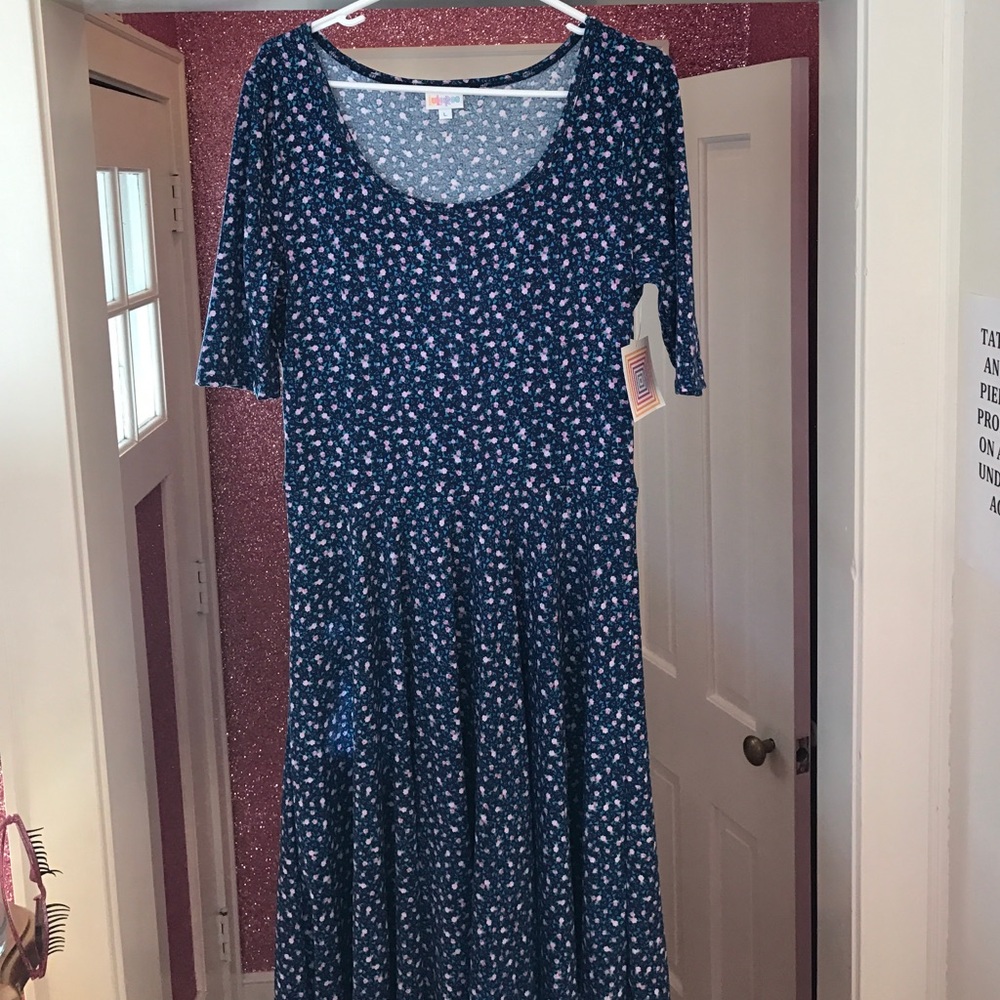 Lularoe Nicole Dress size L