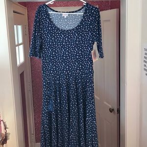 Lularoe Nicole Dress size L
