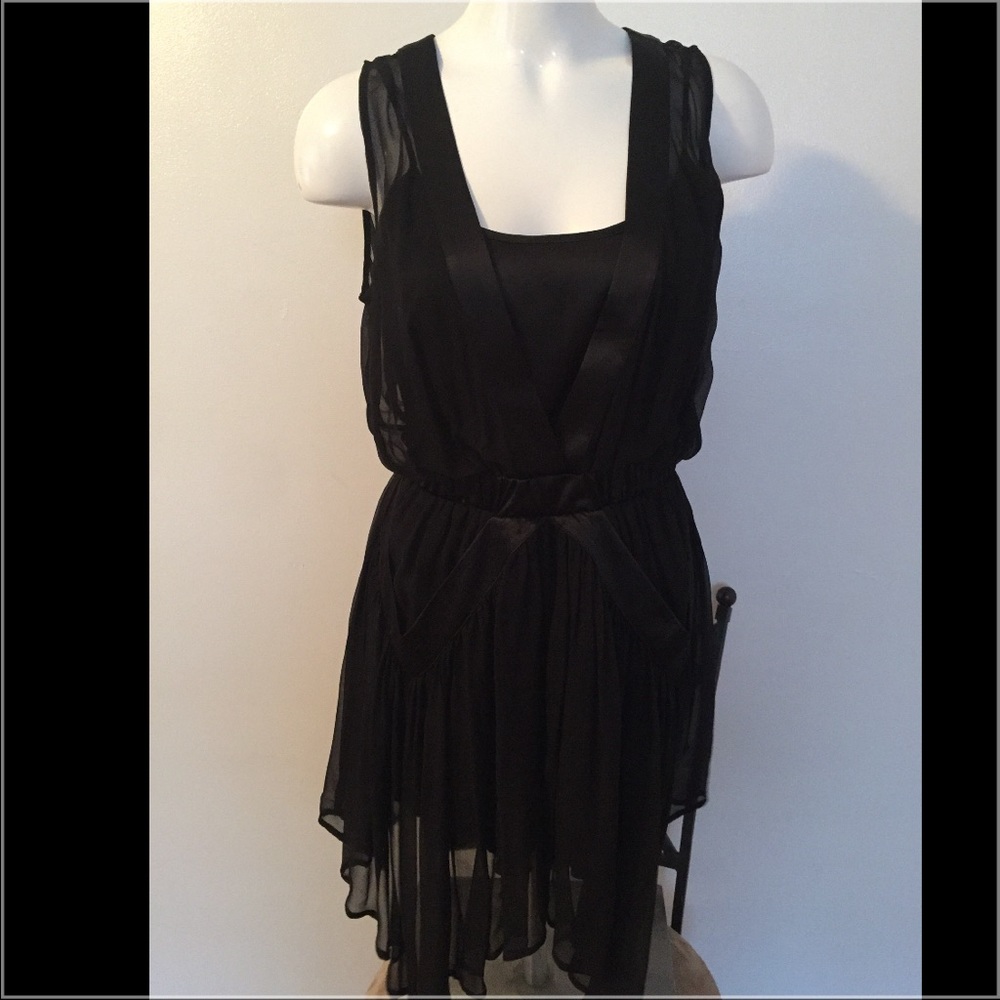 bebe Sexy Black Dress