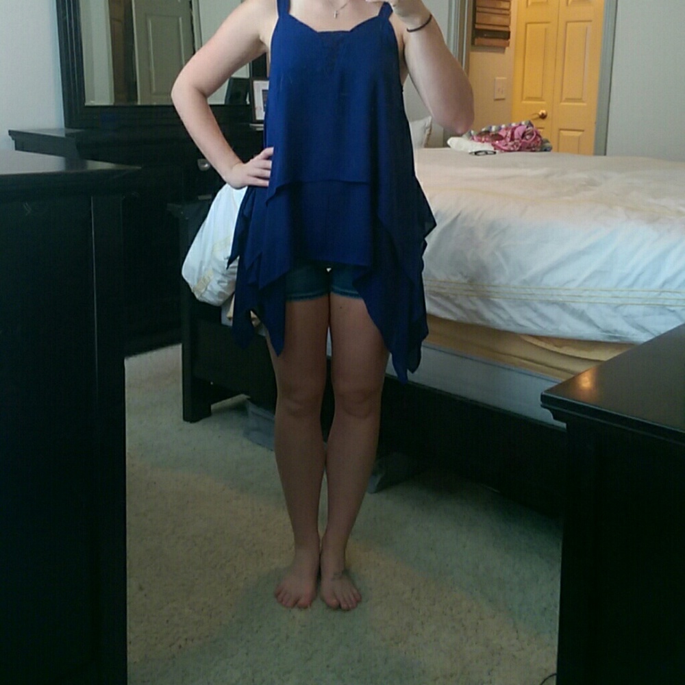 Sleeveless blouse