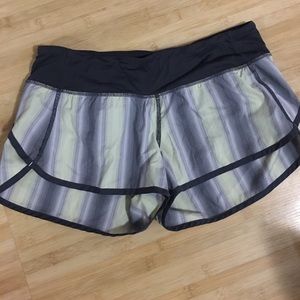 Lululemon speed shorts