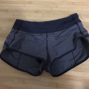 Lululemon speed shorts