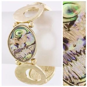 Opalescent Metal Bracelet