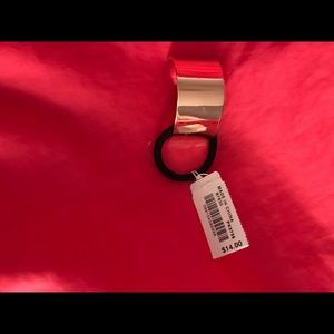 J. Crew pony tail cover with attached hair tie