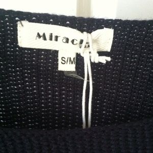 Miracle Sweaters - Navy Blue knit sweater Miracle Sweaters - Navy Blue knit sweater