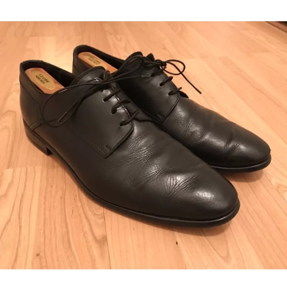 Bruno Magli Lace Up Leather Shoes Size 8