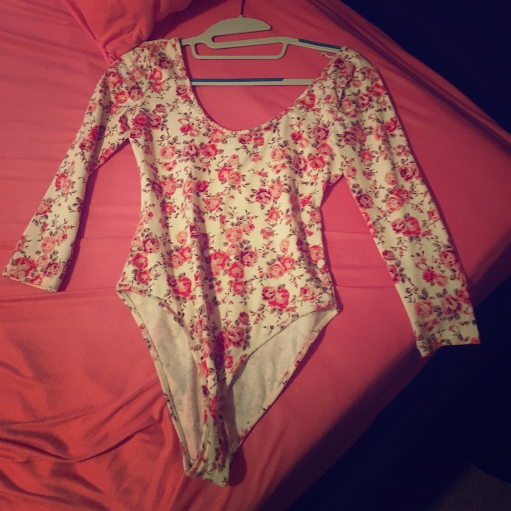 floral bodysuit from forever 21