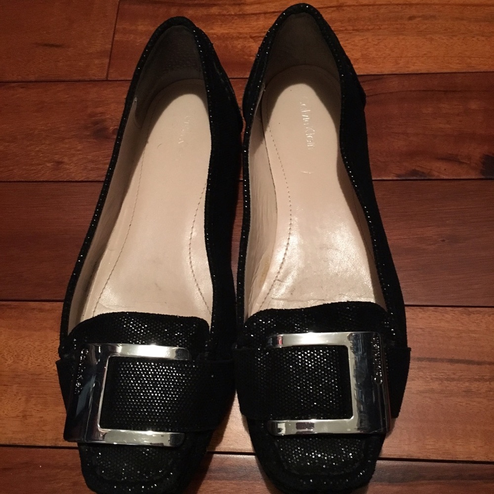 Calvin Klein Ladies leather flats