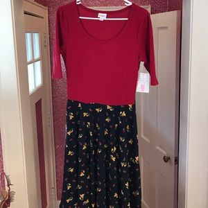 Lularoe Nicole Dress Medium