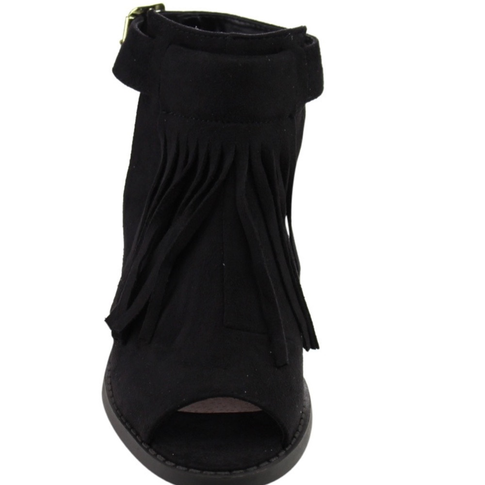 ‼️FREE‼️SHIPPING‼️SUEDE~MULE🌹SODA'S BLACK~VELVET